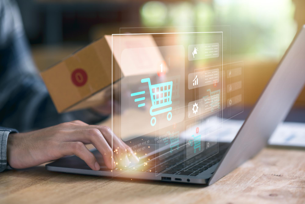 Symbolic image of streamlined motion representing fulfillment speed, automation, and operational efficiency in eCommerce logistics.
